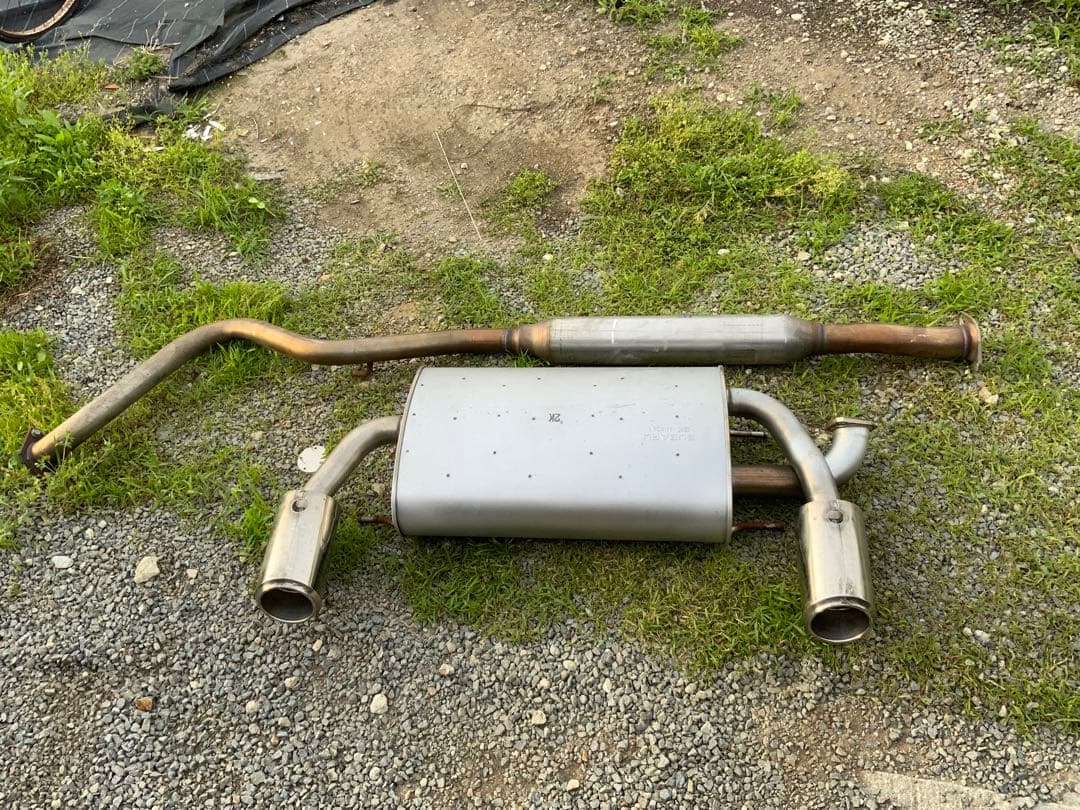 トヨタ86 ハチロク　brz 純正マフラー　TOYOTA